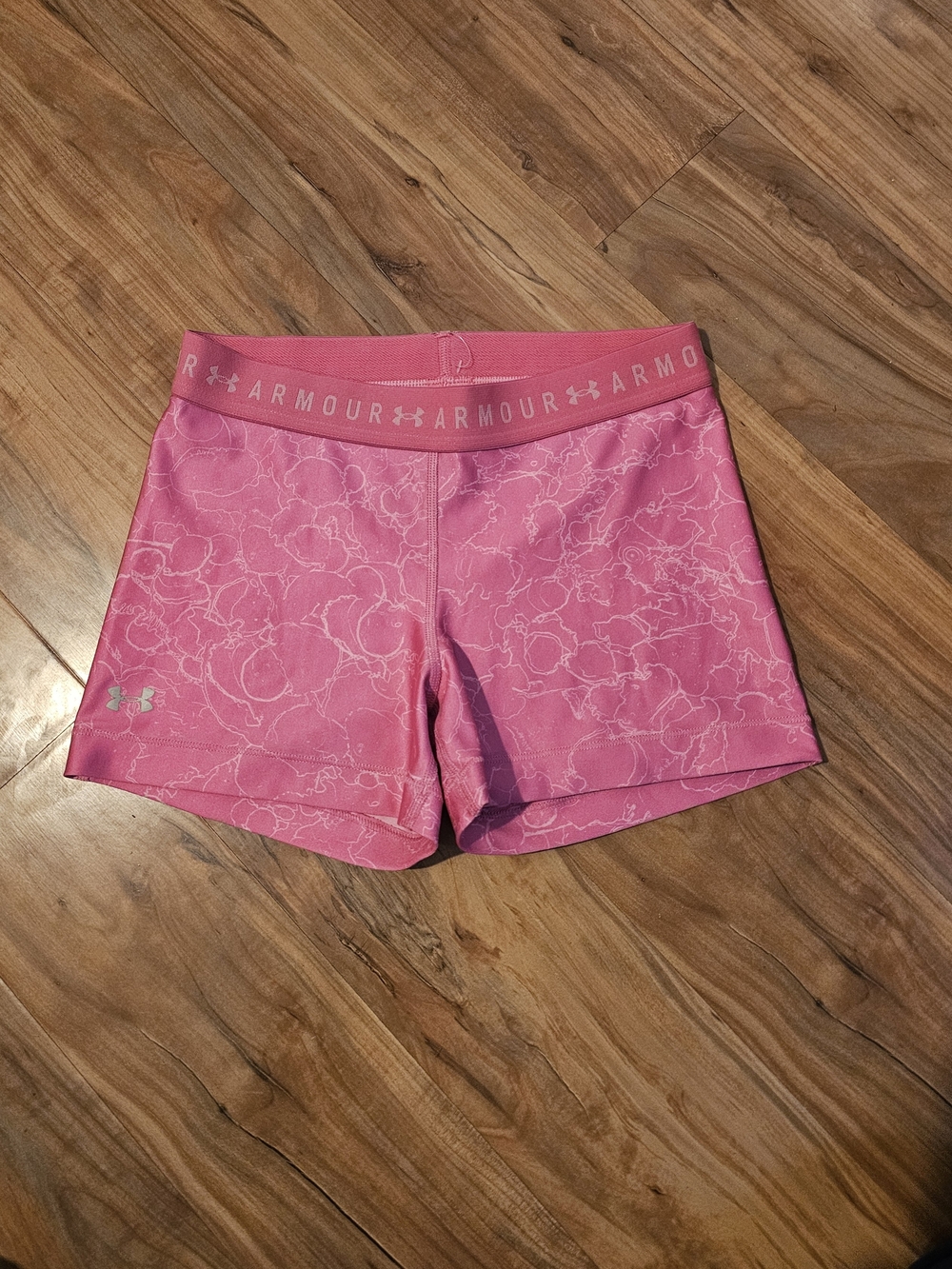 Under Armour Women’s Pink Printed Performance Shorts